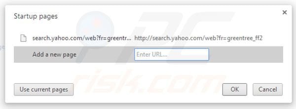 Removing Spigot from Google Chrome homepage