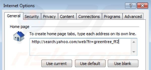 Removing Spigot from Intenret Explorer homepage