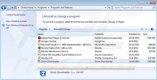 Zoom downloader uninstall