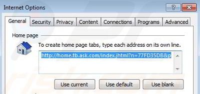Removing SafePcRepair from Internet Explorer step 3