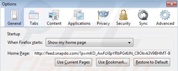 Removing shopping helper smartbar from Mozilla Firefox homepage