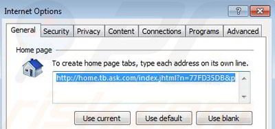 Removing SuddenlyMusic from Internet Explorer step 3