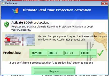 Removing Windows Antibreach Tool using registration key step 2