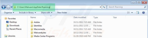 Windows Antivirus Booster renaming executable file step 1