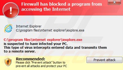 Windows Antivirus Booster generating fake security warning pop-ups