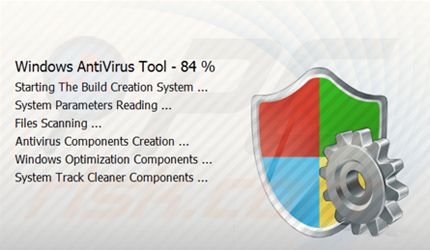 Windows Antivirus Tool loading