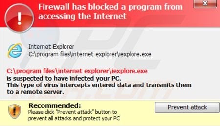 Windows Prime Booster fake security warning pop-up