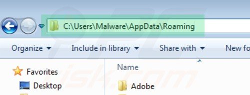 Appdata folder