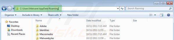 Accessing Appdata folder