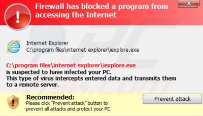 Windows Virtual Protector generating fake security warning messages