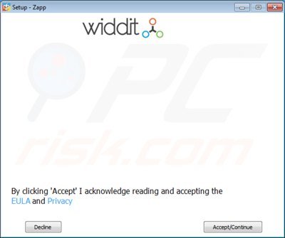 Zapp adware installer