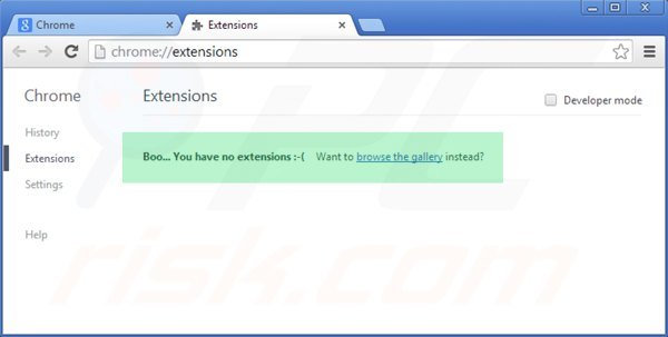 "Installed by enterprise policy" Chrome extension removed