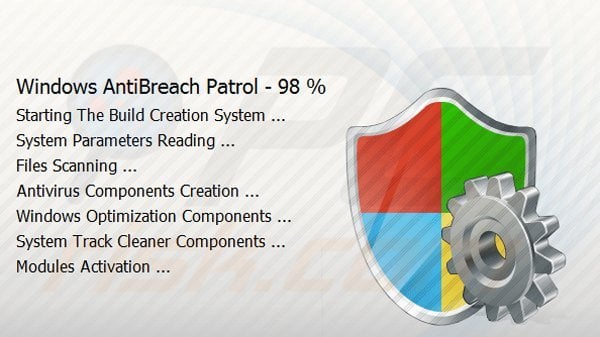 Windows Antibreach Patrol infecting user's operating system