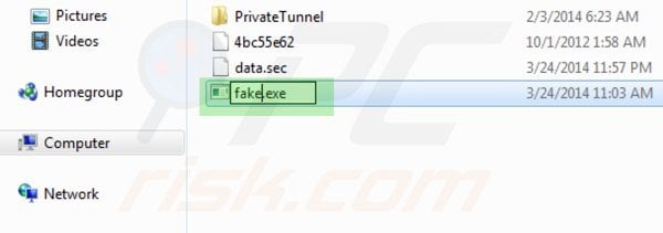 Renaming the executable file of Windows Antibreach Patrol step 2