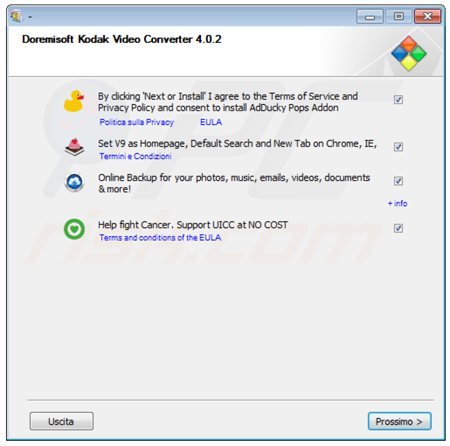 aducky adware installer