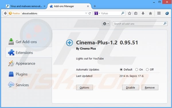 cinema-plus adware