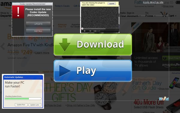 deeal adware generating online ads