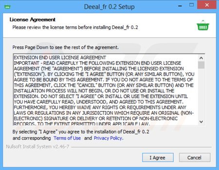 deeal adware installer