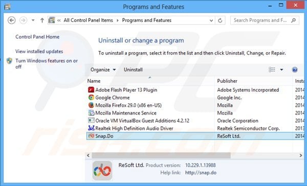 start-search.com browser hijacker uninstall via Control Panel