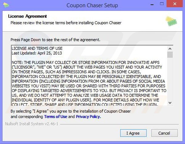 Coupon Chaser Installation Setup