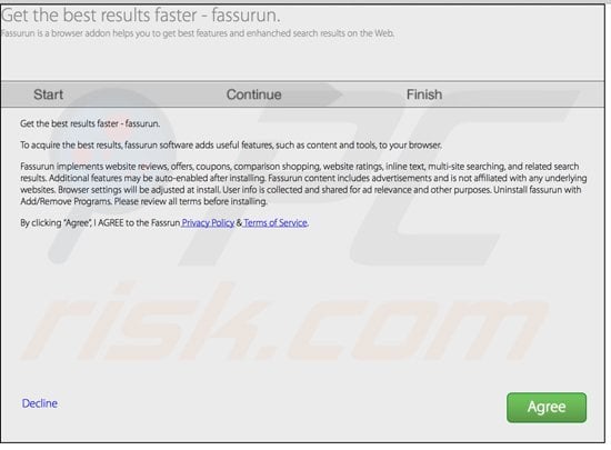 fassurun adware installer