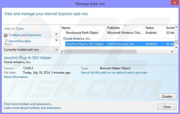 Remove My Smart Homepage browser hijacker from Internet Explorer step 1