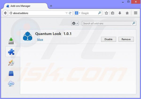 Removing Quantum Look from Mozilla Firefox step 2