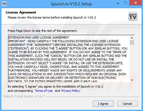 spunch tv adware installer