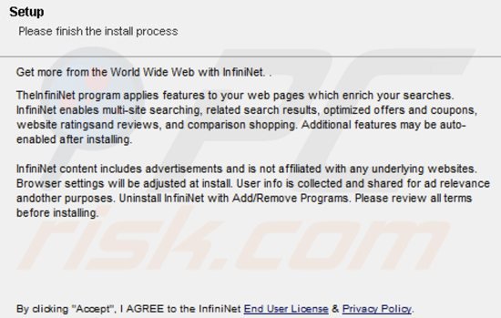 infininet adware installer