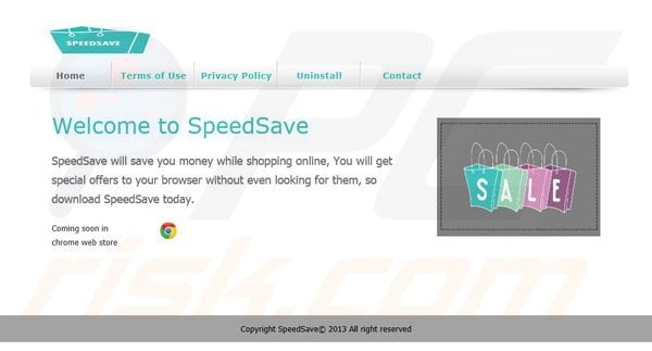 SpeedSave adware