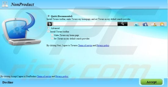 tuvaro toolbar installer