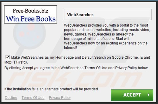 Allsearches.info adware distributor