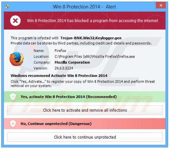 win 8 protection 2014 blocking execution of installed programs