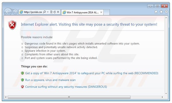 win7 Antivirus 2014 blocking Internet access