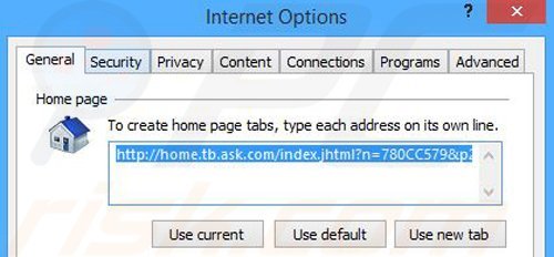 Removing BetterBabyGuide from Internet Explorer homepage