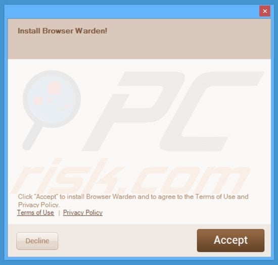 browser warden adware installer