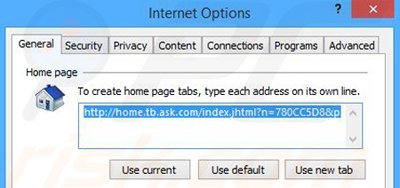 Removing DailyHomeGuide from Internet Explorer homepage