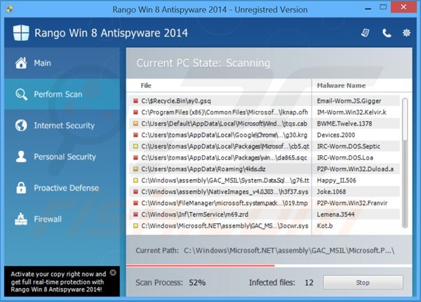rango win8 antispyware 2014 performing a fake computer security scan