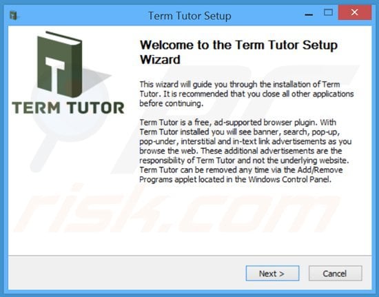 term tutor adware installer