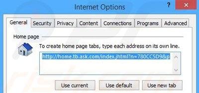 Removing TotalDatingGuide from Internet Explorer homepage