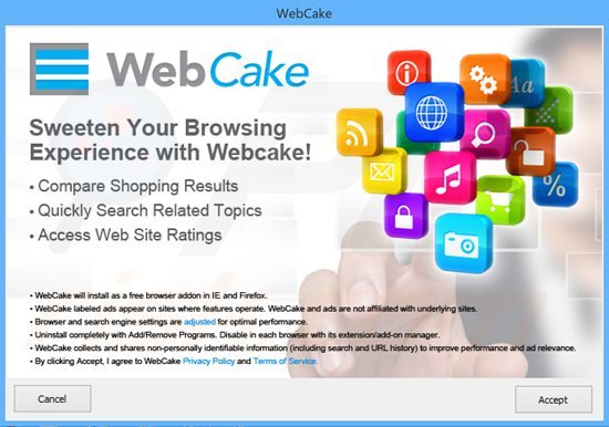 webcake adware installer setup