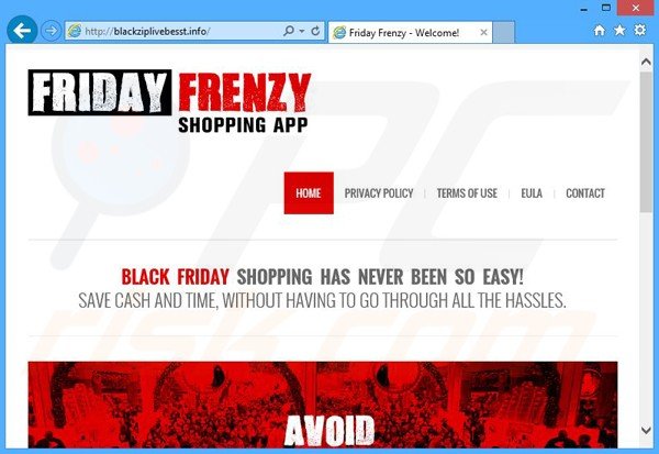 Friday Frenzy adware