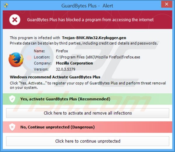 guardbytes plus blocking execution of installed programs