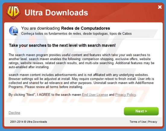searchmaven adware installer