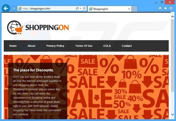 ShoppingOn adware