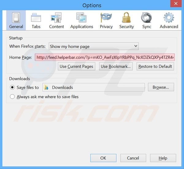 Removing showpass smartbar from Mozilla Firefox homepage