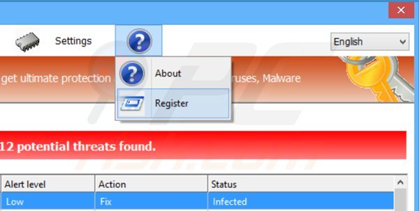 Removing windows antibreach module using registry key step 1