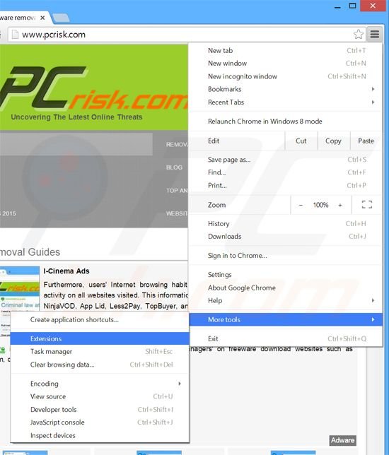 How to uninstall Ads by Browser Extension - virus removal ...