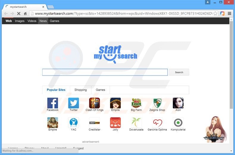 Https chromesearch win. Антивирус MYSTARTSEARCH.