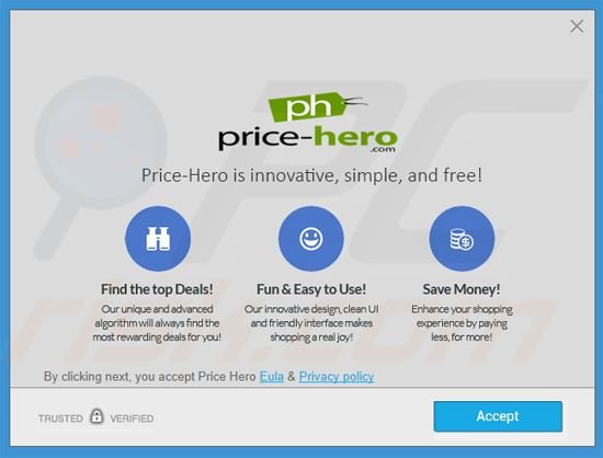 Installer used in Price-Hero distribution